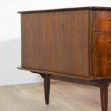 Rosewood desk Denmark vintage 1960s