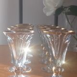 Verres à liqueur en verre épais