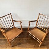 2 vintage Scandinavian armchairs from Ster Gelderland