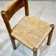Set of 2 Charlotte Perriand Meribel chairs, in ash, circa 1950, original edition