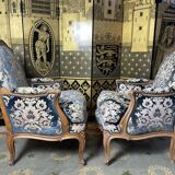 Pair of Louis XV style shepherdesses