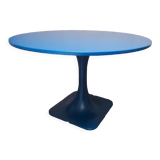 Table ronde piétement d'Étienne Fermigier 1970