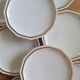 8 octagonal plates by Bernardaud