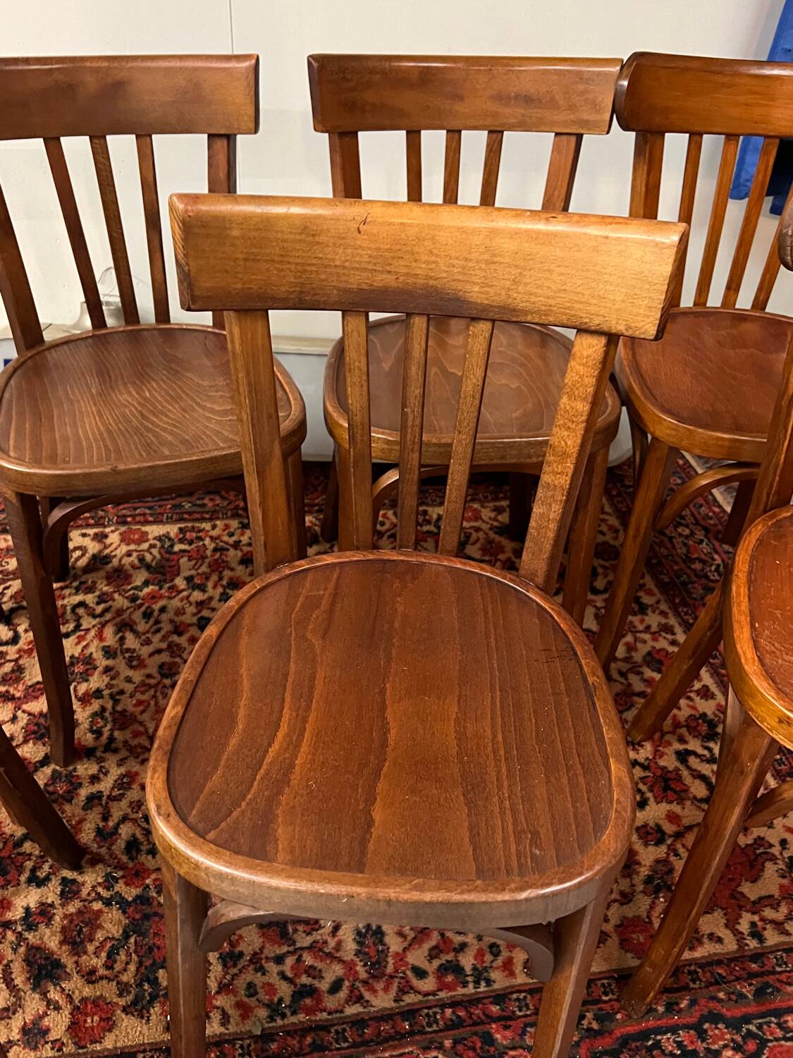Anciennes chaises bistrot Baumann