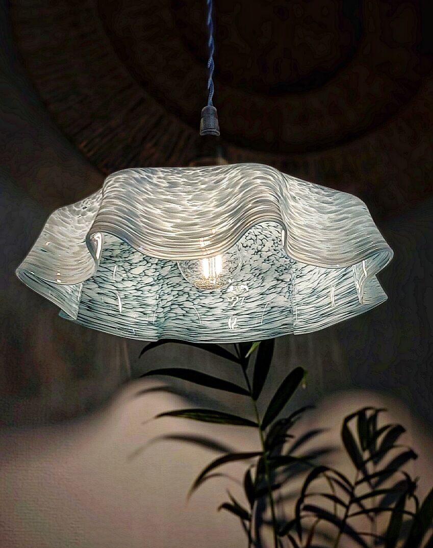 Clichy glass pendant light