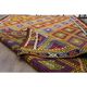 1970s Vintage Turkish Oushak Handmade Wool Cotton Orange Area Rug 160x263