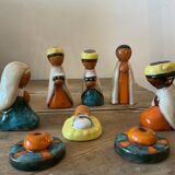 Nursery characters. Benedictine religious creations of Jouarre