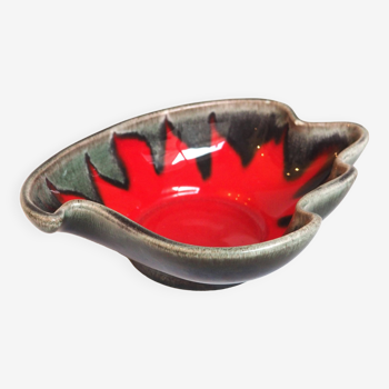 Ramekin Vallauris red sun