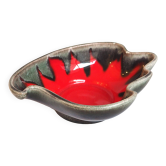 Ramekin Vallauris red sun