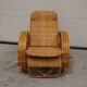 Chaise longue en rotin