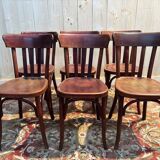 Set of 6 Fischel bistro chairs
