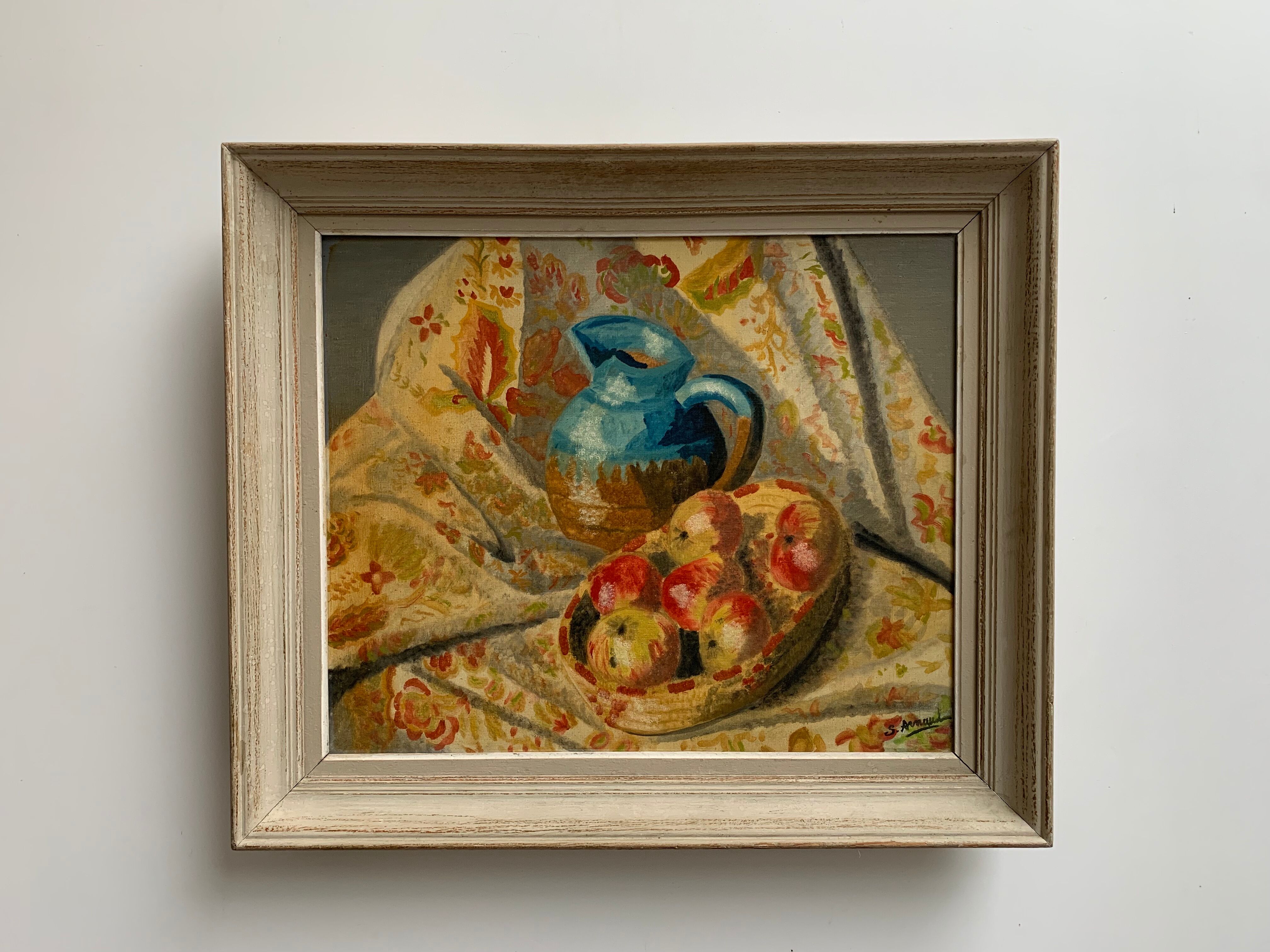 Old still life painting