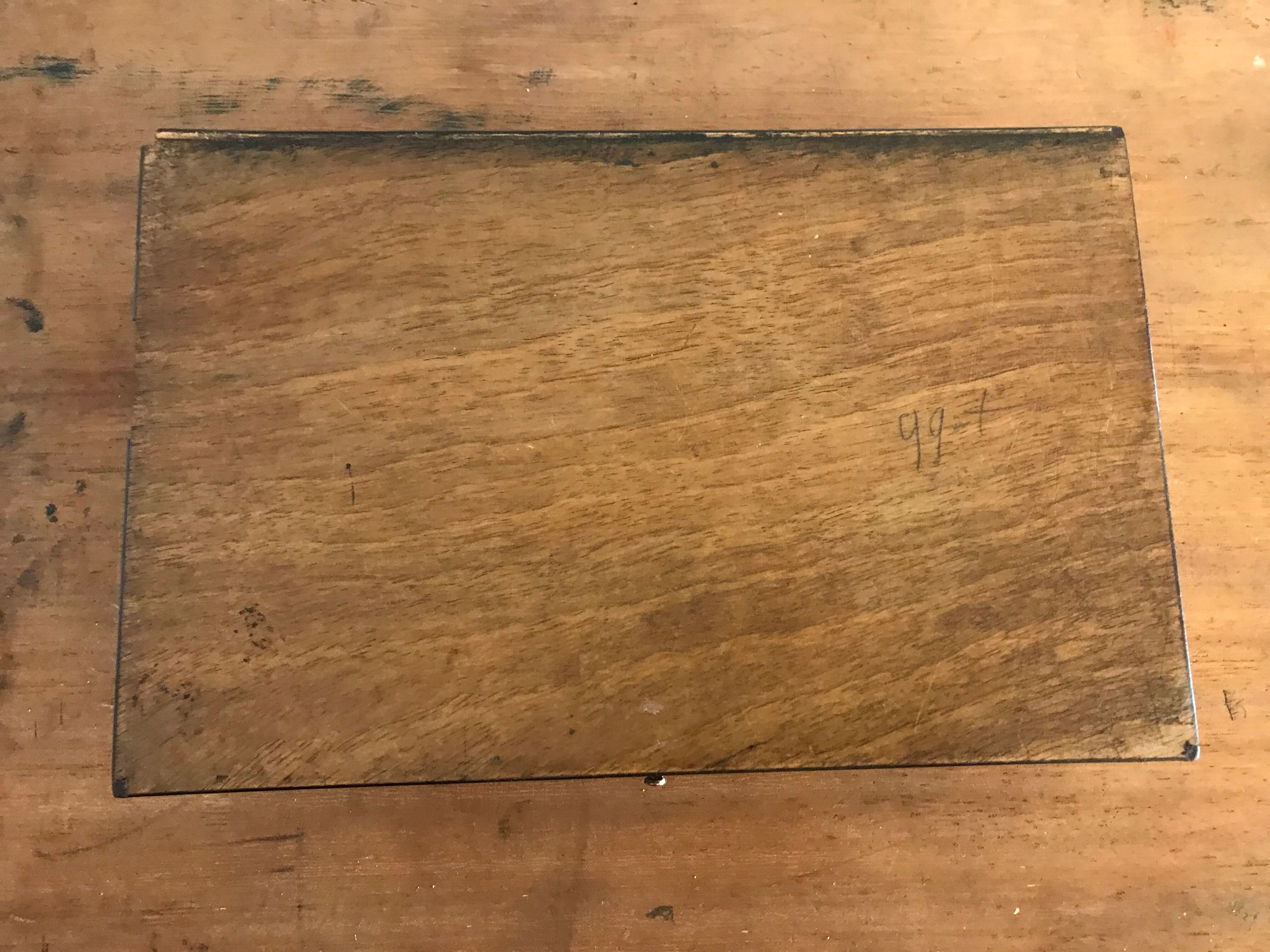 Box in marquetry