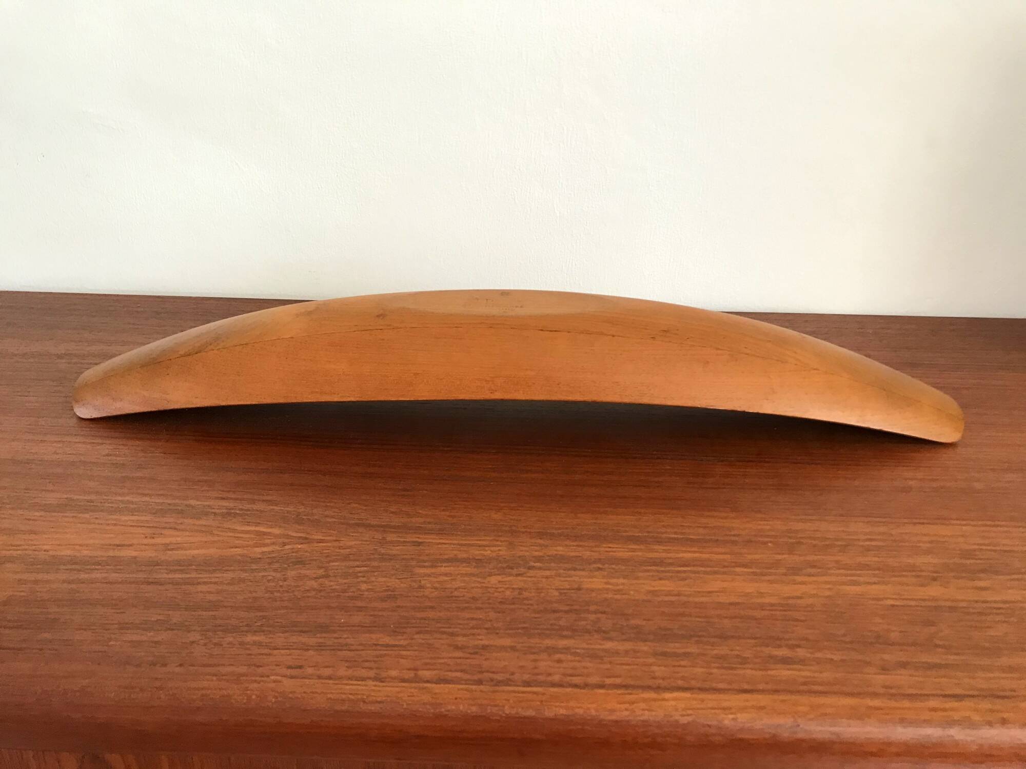 Scandinavian teak dish by Jens Quistgaard for Dansk design vintage 60s