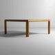 Table basse minimaliste de Van den Berghe - Pauvers, Belgique 1970