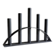 Scandinavian black metal chandelier.