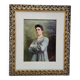 Oil painting on canvas by Pietro Mascagni, composer from the early 1900s.