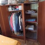 Walnut entrance cloakroom