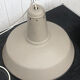 Suspension lampe vintage tôle