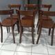 Suite de 6 chaises de bistrot Baumann vintage 1968