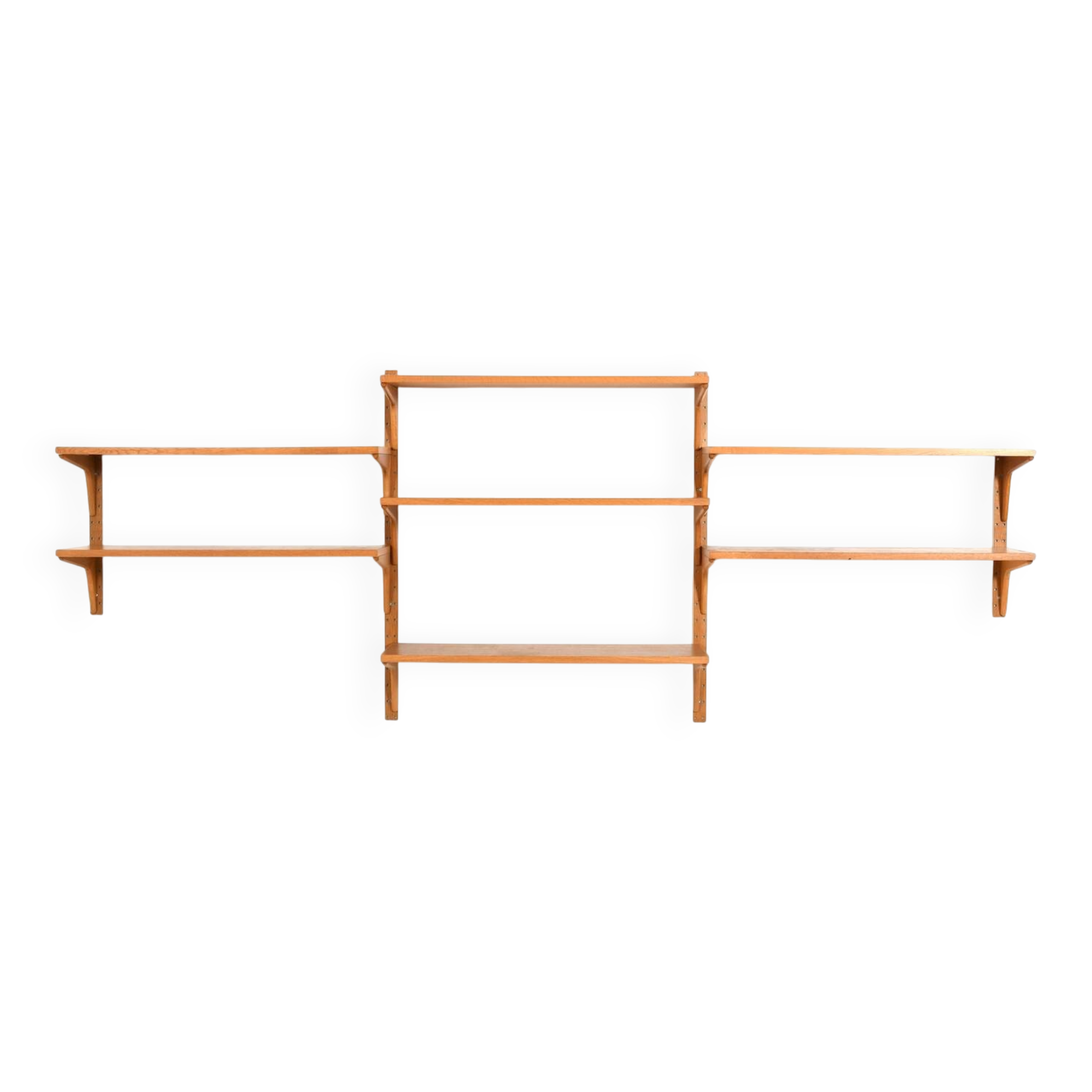 Shelf System in Oak by HG Furniture Denmark 1960s