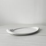 Porcelain goose serving dish.