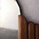 Vintage Art Deco Oak Mirror – 1920s/1930s