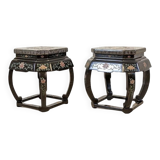 Early 20th Century Tables, 1950s, Set of 2