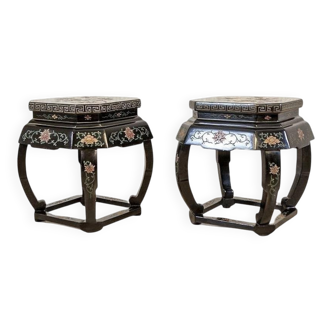 Early 20th Century Tables, 1950s, Set of 2