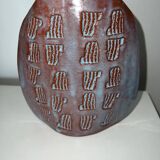 Vallauris ceramic vase signed “A”