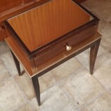 1940 Art Deco Mahogany Nightstand