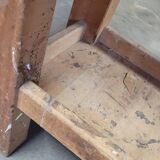 Solid oak carpenter's workbench
