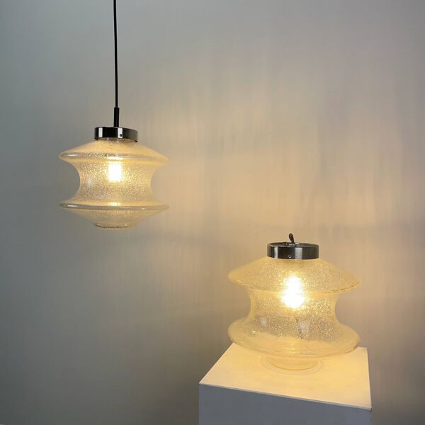 Suspension et plafonnier 'MEERPAAL' B-1048 par Raak Amsterdam 1960