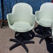 3 Gogo office chairs – Marcello Ziliani for Sintesi – Italy 1980s