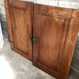 Paire de portes de placard ancienne