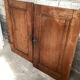 Paire de portes de placard ancienne
