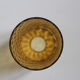 Metal and blown glass sconce from the 1950s