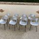 8 chaises tulipe par P.Guariche