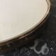 Round brass mirror