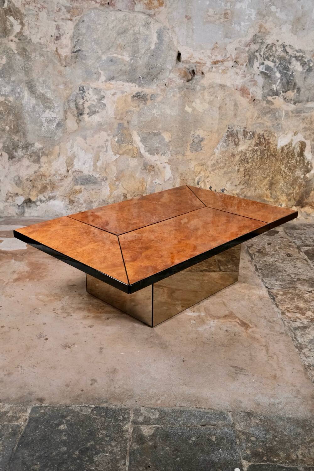 Bar coffee table, Paul Michel for Roche Bobois, 1980