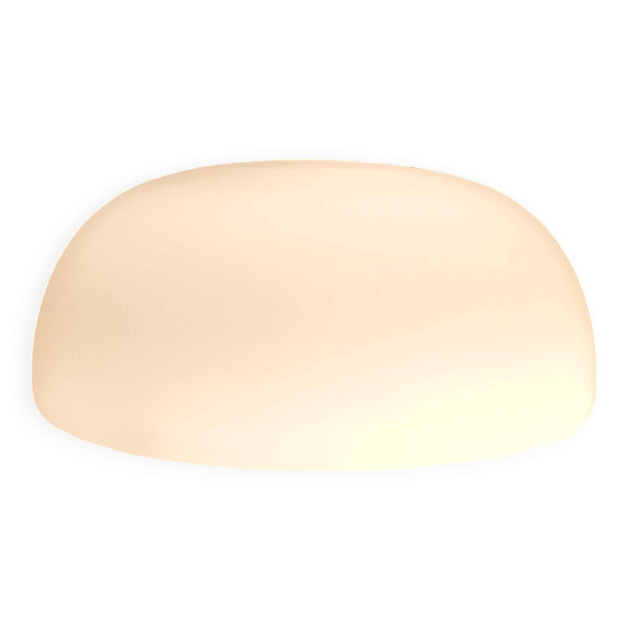 Vintage opaline dome ceiling light from the 60s