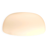 Vintage opaline dome ceiling light from the 60s