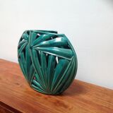 Ceramic vase nature foliage