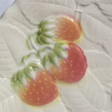 Vintage dish in Salins Slurry decorated with fruit
