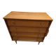 Commode vintage 4 tiroirs 1960