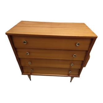 Vintage chest of drawers 4 drawers 1960