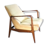 Chair of the 50s/60s vintage Recliner system