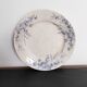 Flat plate or serving dish in Creil and Montereau earthenware, Linotte model