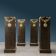 Ancient neoclassical poplar columns, Italy, 18th century
