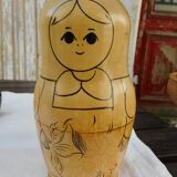 Set of ten Russian dolls "matriochka"